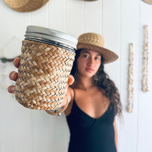 Lauhala Mason Jar Cover 8oz or 16oz