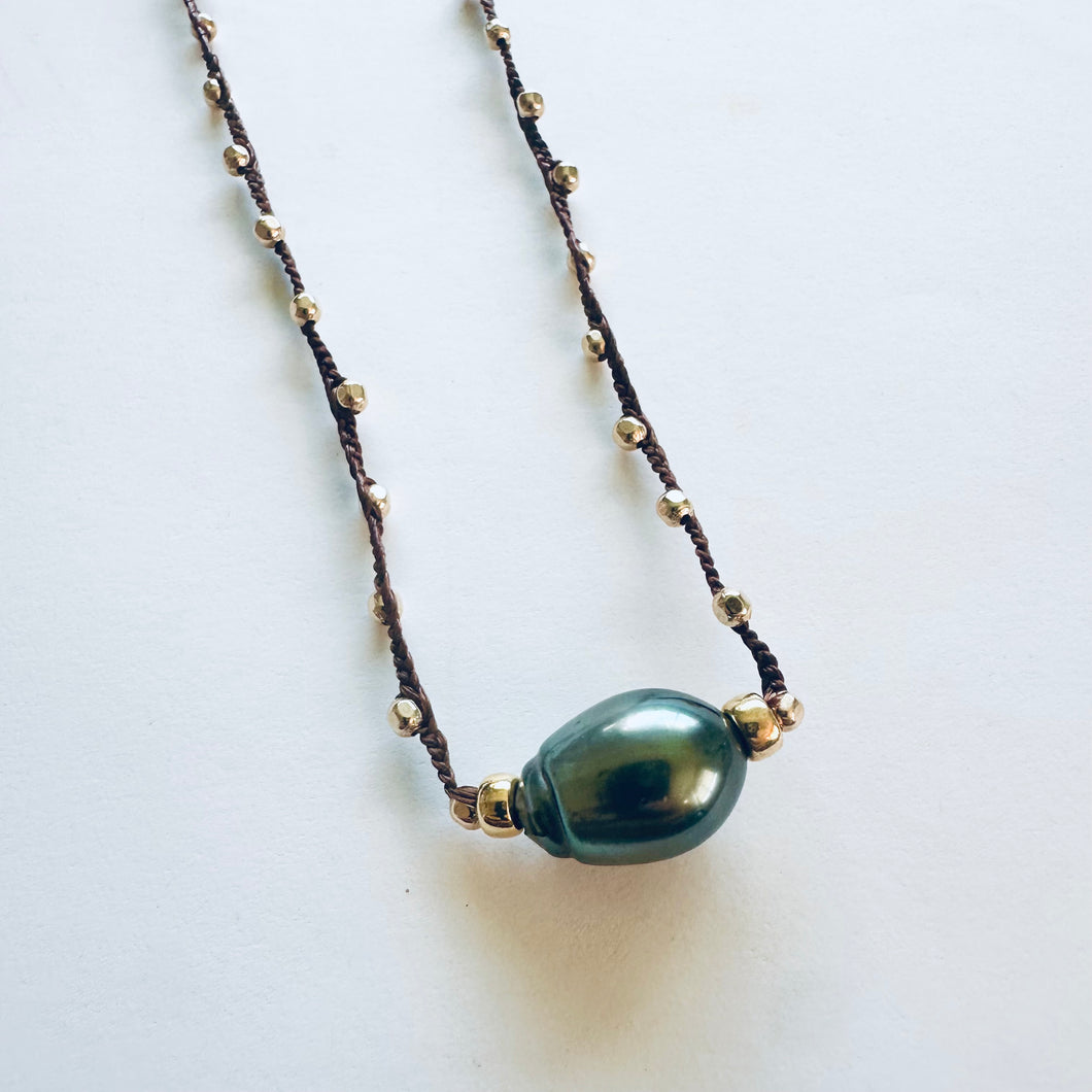 Sigal SIngle Pearl Necklace #2