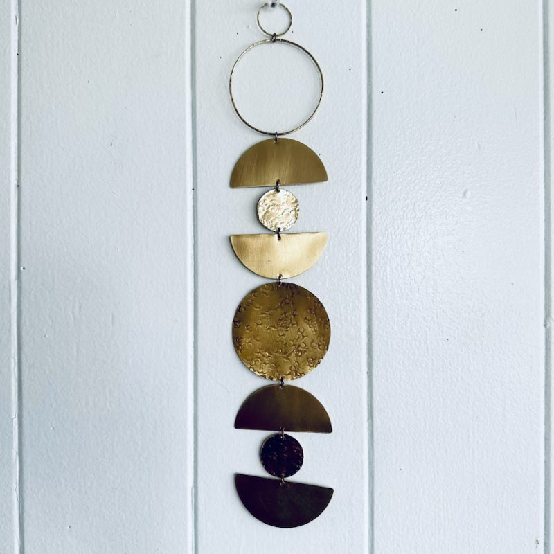 Home Decor; Wall Hangings; Brass Geometric Wall Hanging