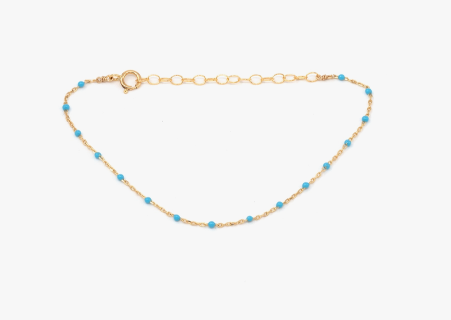 Enamel & Gold Bracelet