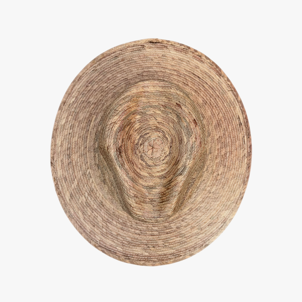 Palm Leaf Brim Hat Rancher Ohana Shop Kauai