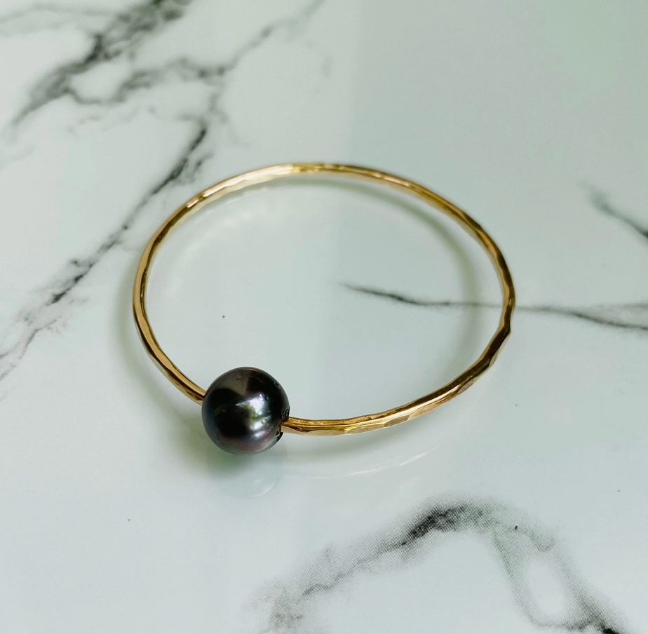 Baby Tahitian Pearl Bangle