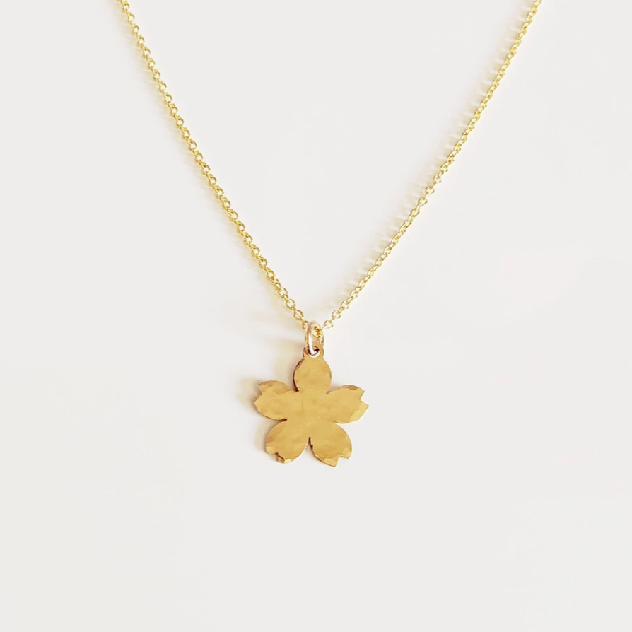 Flower Charm Necklace