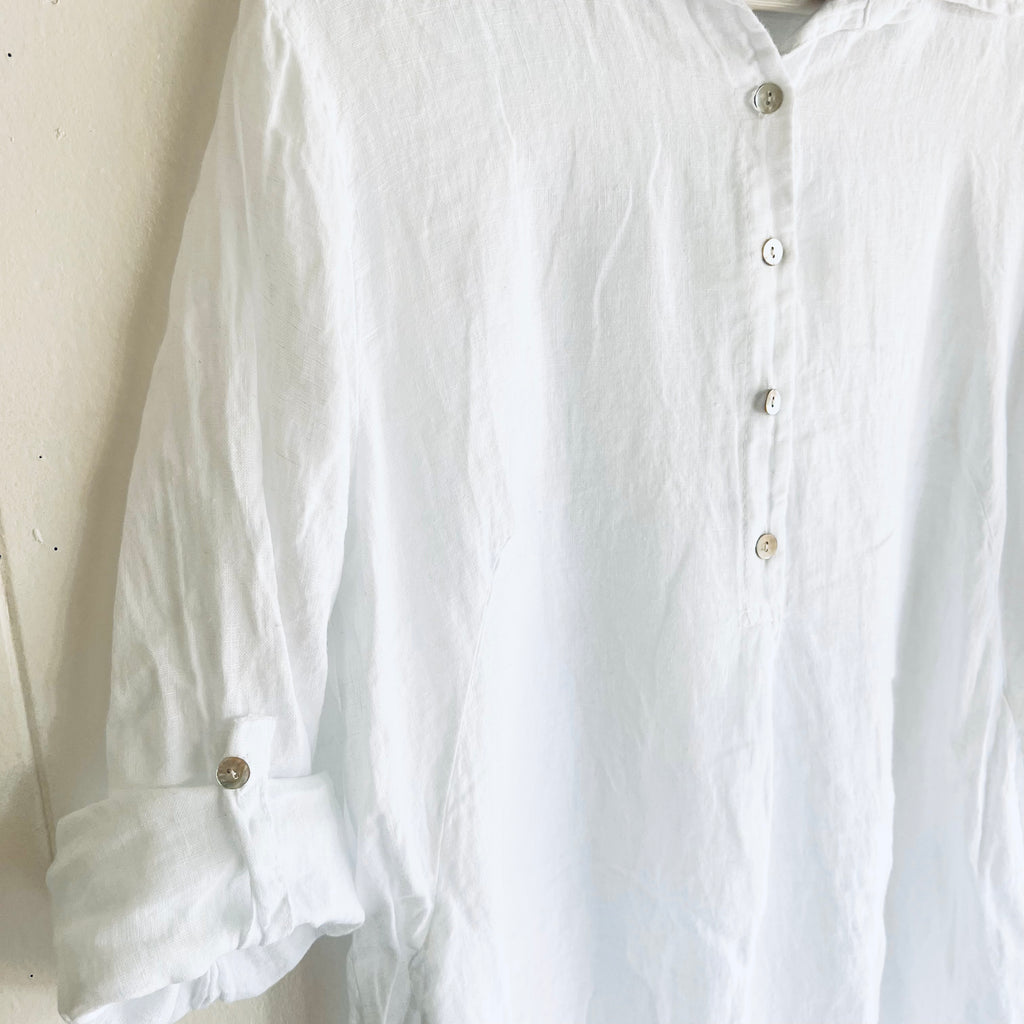 NO'I Keala Linen Dress Ohana Shop Kauai