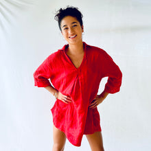 NOʻI Hanalei Linen Dress