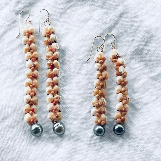 Heleconia Pearl Earring