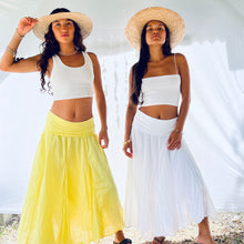 NOʻI Palekoki Linen Skirt