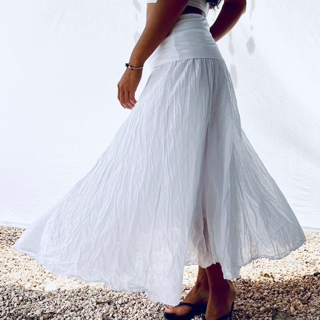 NOʻI Palekoki Linen Skirt
