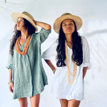 NOʻI Hanalei Linen Dress