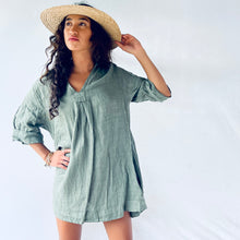 NOʻI Hanalei Linen Dress
