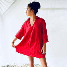 NOʻI Hanalei Linen Dress