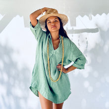 NOʻI Hanalei Linen Dress