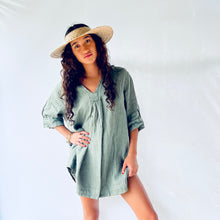 NOʻI Hanalei Linen Dress