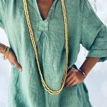 NOʻI Hanalei Linen Dress