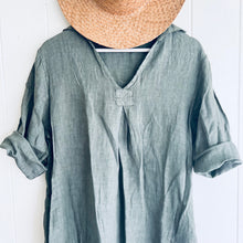 NOʻI Hanalei Linen Dress