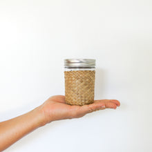 Lauhala Mason Jar Cover 8oz or 16oz