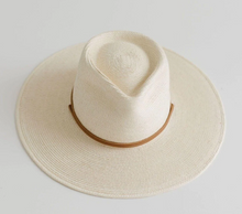 RIVER GUATEMALAN PALM HAT - IVORY