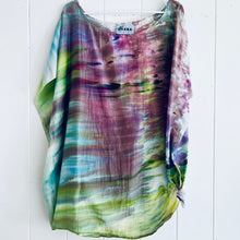 Hanalei Hand Dyed Silk Cotton Kaftan: Uilani #01