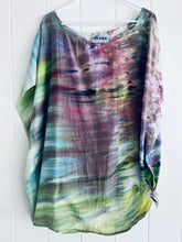 Hanalei Hand Dyed Silk Cotton Kaftan: Uilani #01