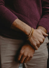 Brass Thick Chain Bracelet - Unisex
