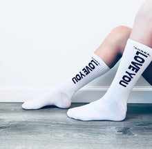LOVE YOU Socks White