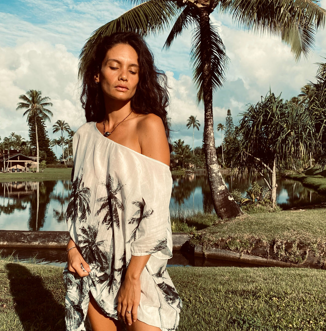 Wailua Silk Cotton Kaftan