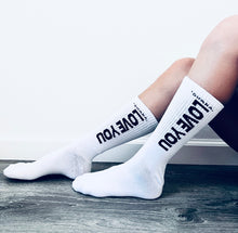 LOVE YOU Socks White