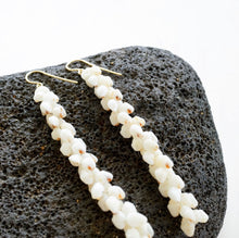 Ni'ihau Momi Shell Earrings