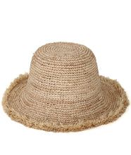 August- Raffia Bucket Hat