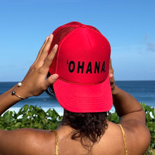 ‘OHANA Hat Red & Black