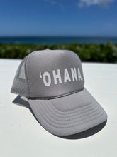 'OHANA. Gray Trucker Hat