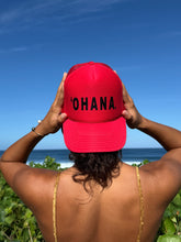‘OHANA Hat Red & Black