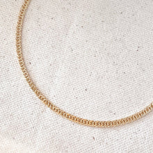 18k Gold Filled Double Curb Chain - Cuban