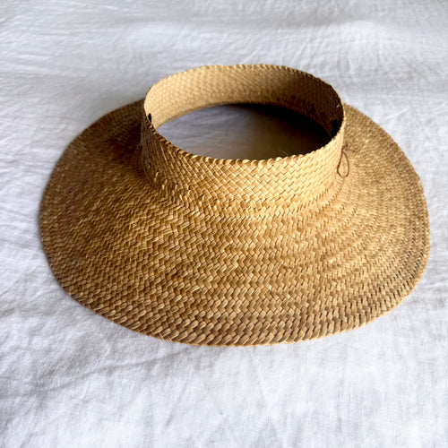 Long Brim Crownless Pāpale
