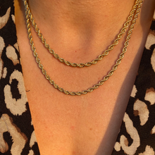 18k Gold Filled Rope Chain In 3.0mm Thickness Gold Chain Com