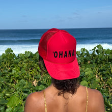 ‘OHANA Hat Red & Black