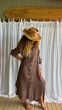NO'I Manawa Long Button Down Dress