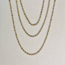 18k Gold Filled Rope Chain In 3.0mm Thickness Gold Chain Com