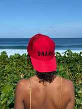 ‘OHANA Hat Red & Black