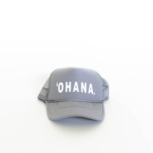 'OHANA. Gray Trucker Hat