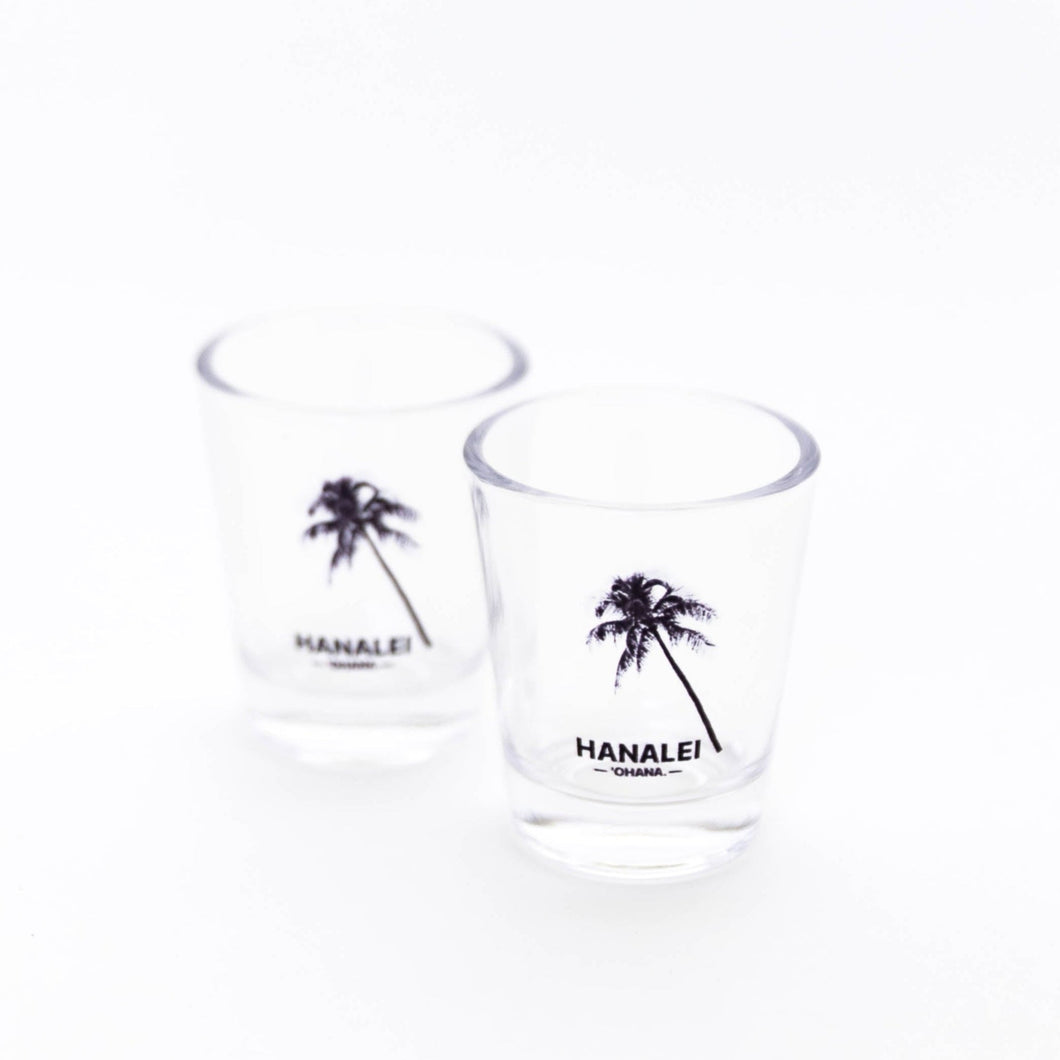 Ohana Coco Tree Shot Glass