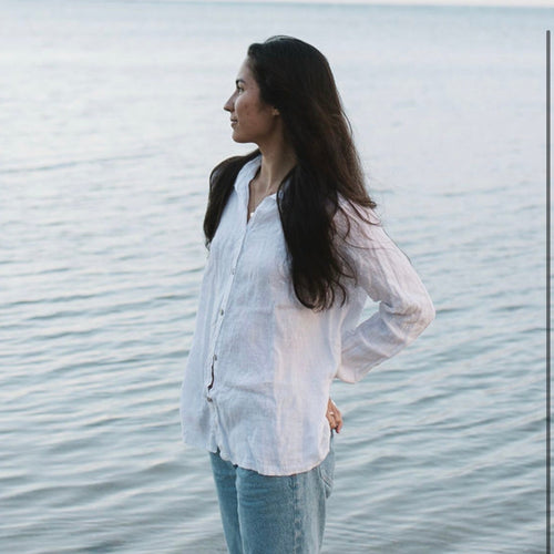 NO'I Linen Long Sleeve