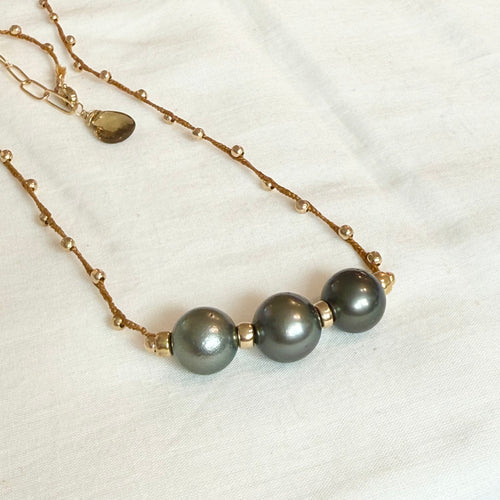 Sigal Single Tahitian Pearl Necklace #4