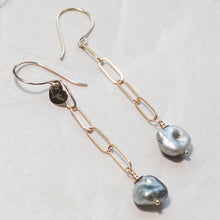 MAI LOVE: Keshi Drop Earrings