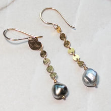 MAI LOVE: Keshi Drop Earrings