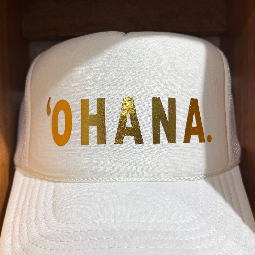 White Goldie ʻOHANA.Hat