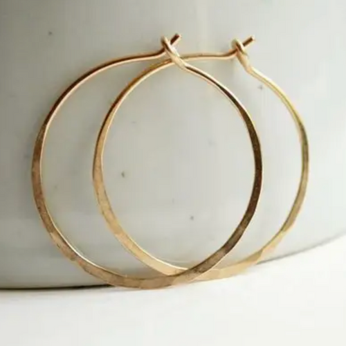 Simple Hoop Earrings
