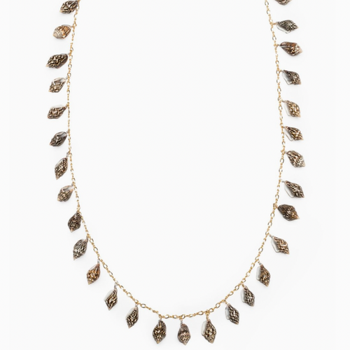 Signature Shell Lei Long Necklace Preorder