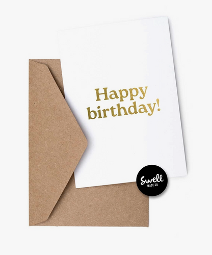 Happy Birthday Card