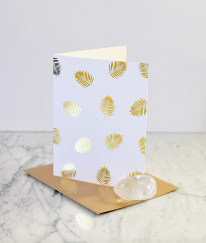Palm Pattern Card